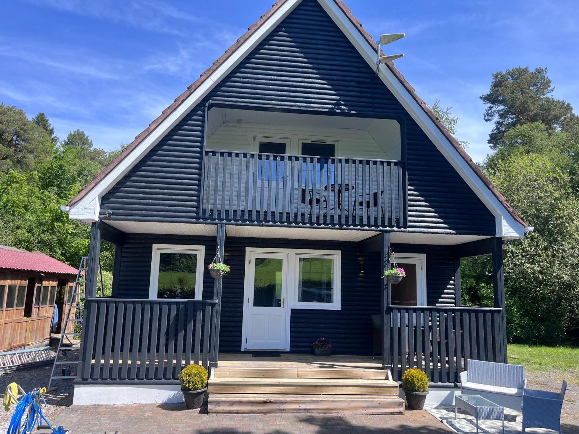 Cosy Lakeside Chalet With Option To Add Private Hot Tub Duneena Bagian luar foto